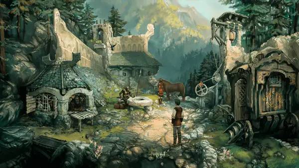 Интерфейс The Dark Eye Chains of Satinav во время прохождения