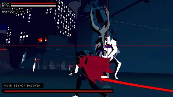 Интерфейс The Godbeast во время прохождения