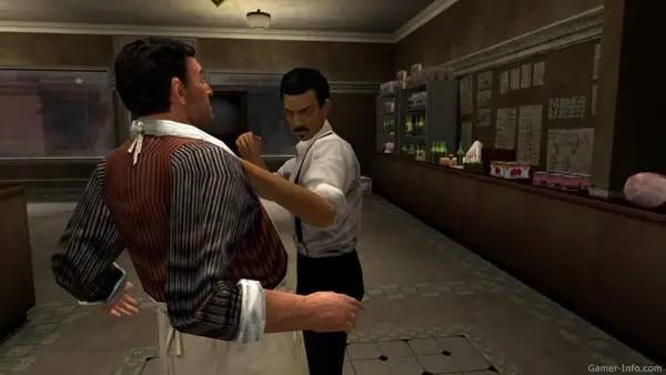 Интерфейс The Godfather во время прохождения