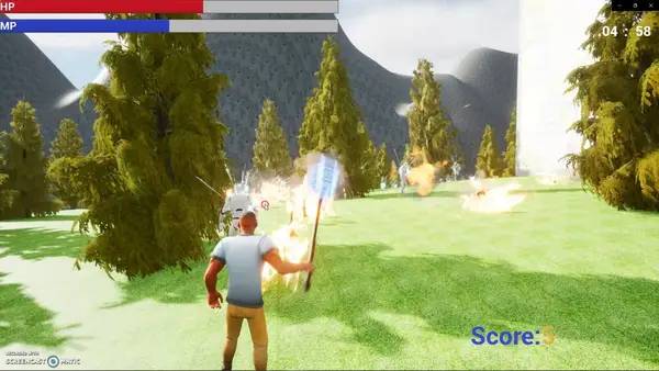 Интерфейс The Invasion во время прохождения