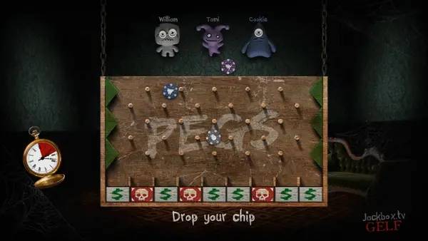 Интерфейс The Jackbox Party Pack 6 во время прохождения