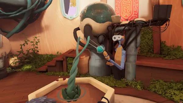 Интерфейс The Last Clockwinder во время прохождения