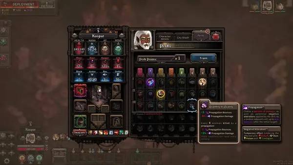 Интерфейс The Last Spell во время прохождения