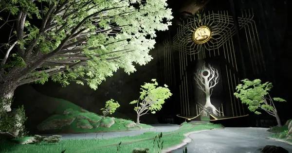 Интерфейс The Long Gate во время прохождения