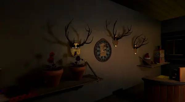 Интерфейс THE NAUGHTY LIST CURSE во время прохождения