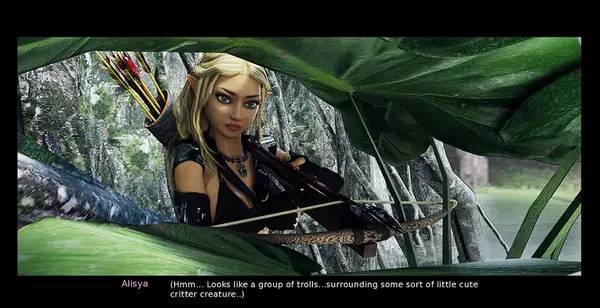 Интерфейс The Princess of Zunuria во время прохождения