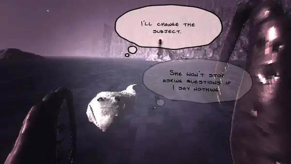 Интерфейс The Repairing Mantis во время прохождения