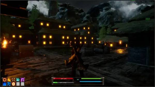 Интерфейс The Sacred Stone во время прохождения