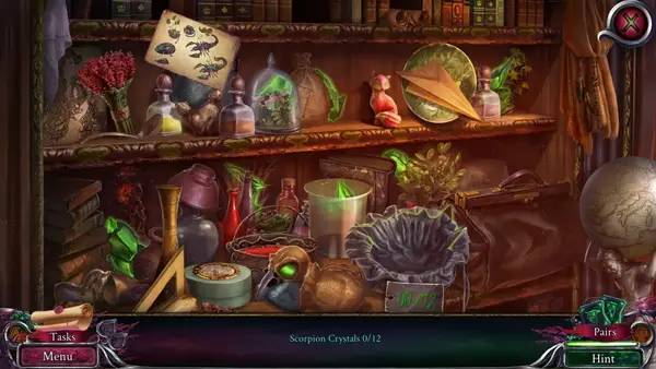 Интерфейс The Secret Order 8  Return to the Buried Kingdom во время прохождения