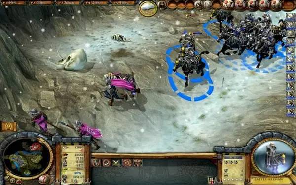 Интерфейс The Settlers  Heritage of Kings во время прохождения