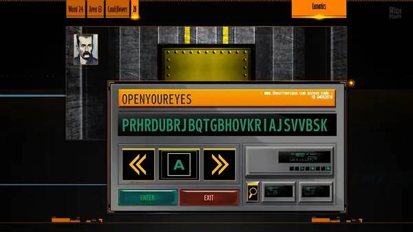 Интерфейс The Silver Case 2425 во время прохождения