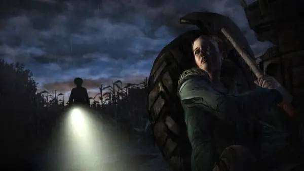 Интерфейс The Walking Dead 400 Days во время прохождения