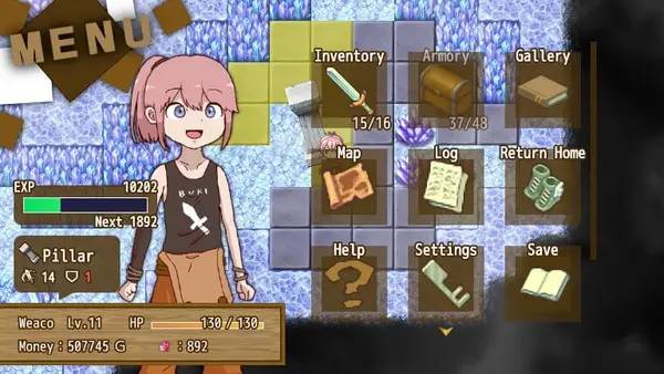 Интерфейс The World is Your Weapon во время прохождения