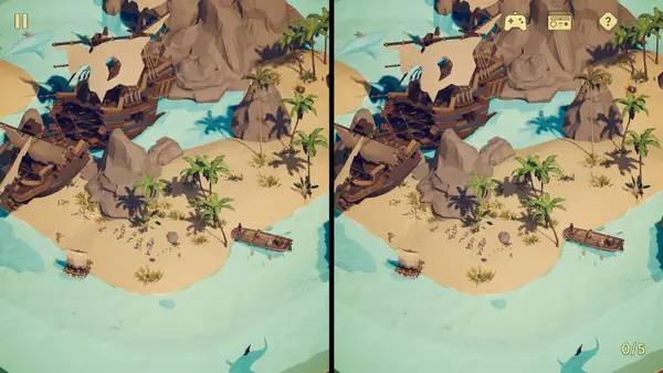 Интерфейс Tiny Tales Hidden Objects во время прохождения