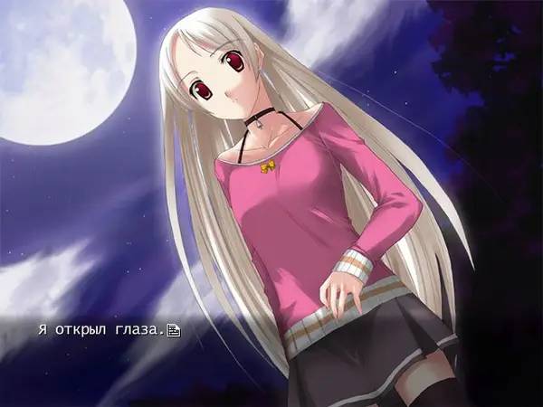 Интерфейс Tokoyo no Hoshizora во время прохождения