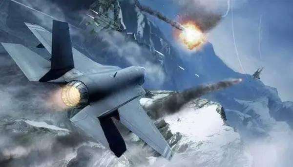 Интерфейс Tom Clancy's H.A.W.X. 2 во время прохождения