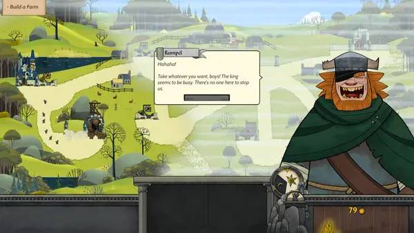 Интерфейс Touch Type Tale - Strategic Typing во время прохождения