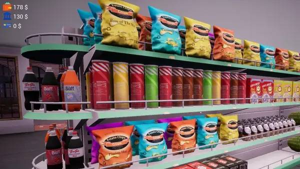 Интерфейс Trader Life Simulator во время прохождения