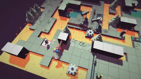 Интерфейс Trapper's Delight во время прохождения