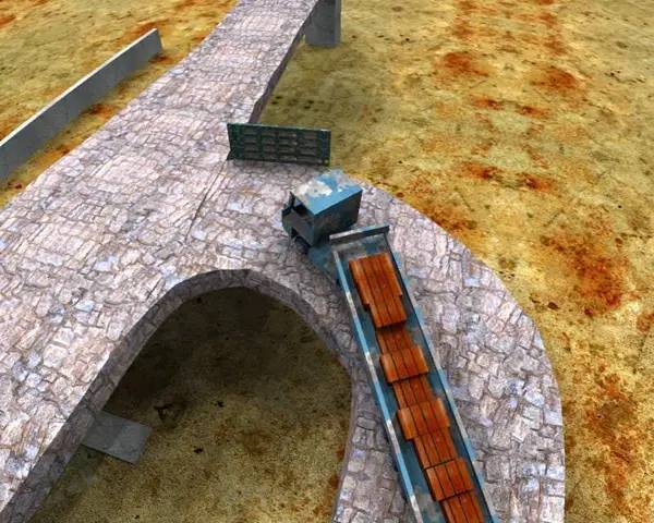 Интерфейс Tricky Truck во время прохождения