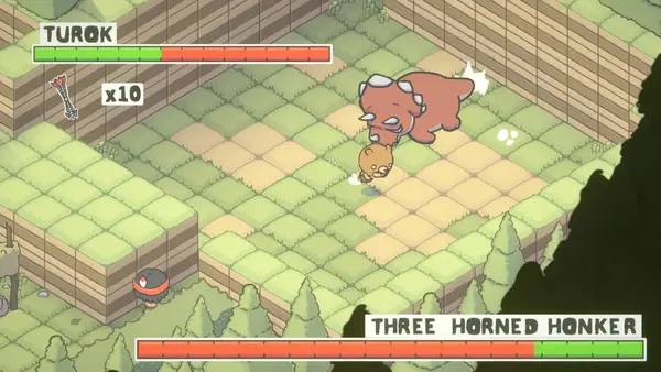 Интерфейс Turok Escape from Lost Valley во время прохождения