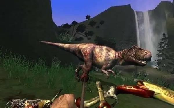 Интерфейс Turok Evolution во время прохождения