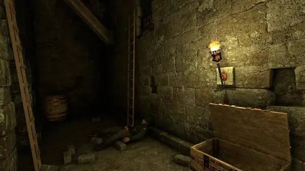 Интерфейс Uberlaufer во время прохождения