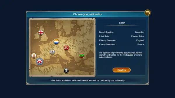 Интерфейс Uncharted Ocean во время прохождения