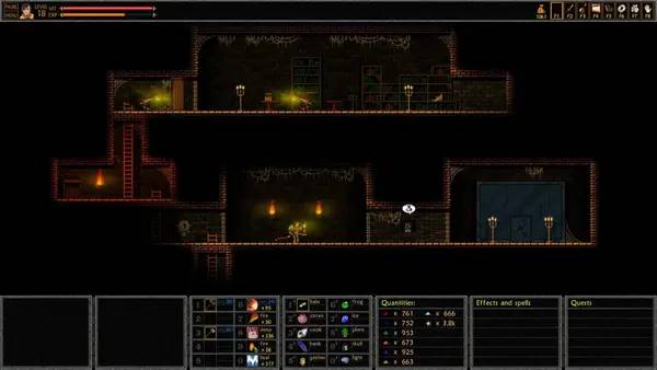 Интерфейс UnEpic во время прохождения