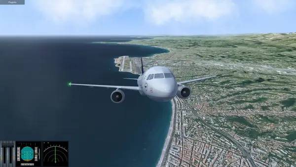Интерфейс Urlaubsflug Simulator – Holiday Flight Simulator во время прохождения