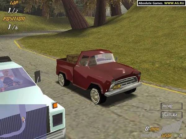 Интерфейс US Racer во время прохождения