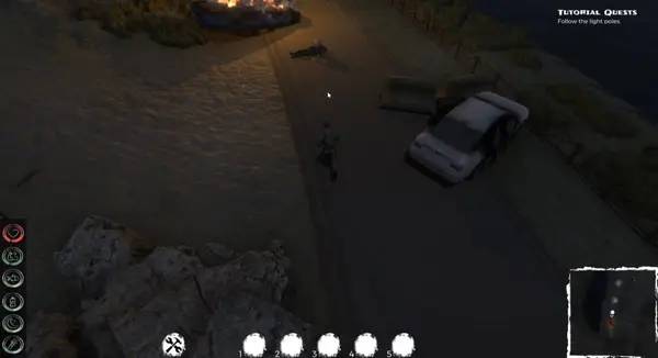 Интерфейс V1RUZ во время прохождения