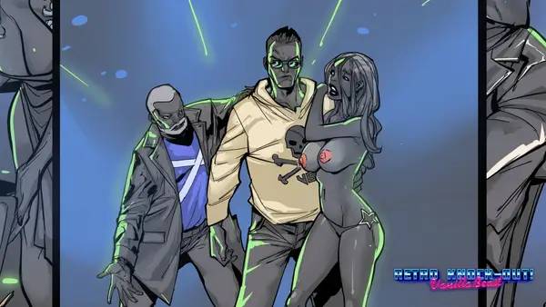 Интерфейс VanillaBeast Retro Knock-Out! во время прохождения