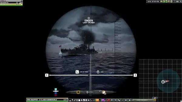 Интерфейс Victory at Sea Atlantic - World War II Naval Warfare во время прохождения