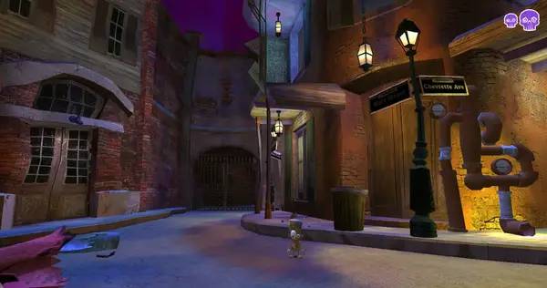 Интерфейс Voodoo Vince Remastered во время прохождения