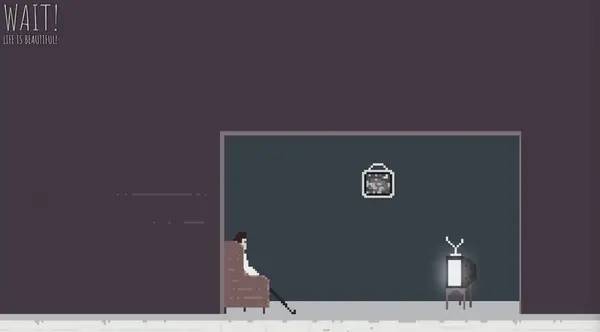 Интерфейс Wait! Life is beautiful! во время прохождения