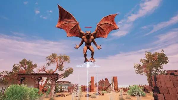 Интерфейс Wand Wars VR во время прохождения