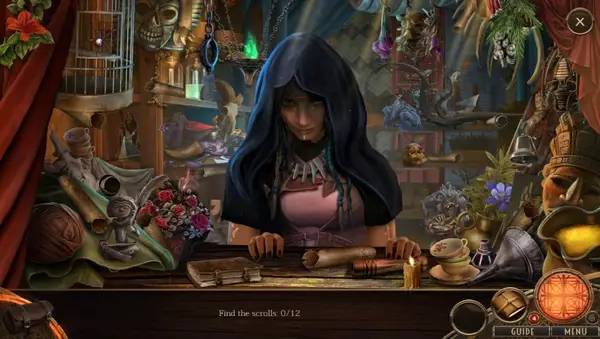 Интерфейс Wanderlust 2 The City Of Mists во время прохождения