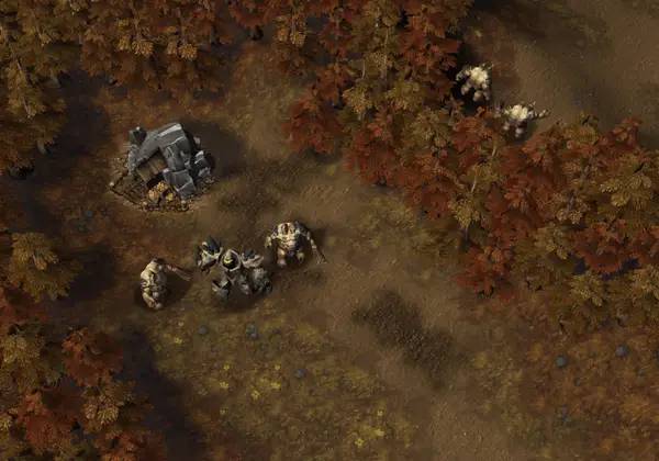 Интерфейс Warcraft 3  Frozen Throne - Return of the Storm во время прохождения