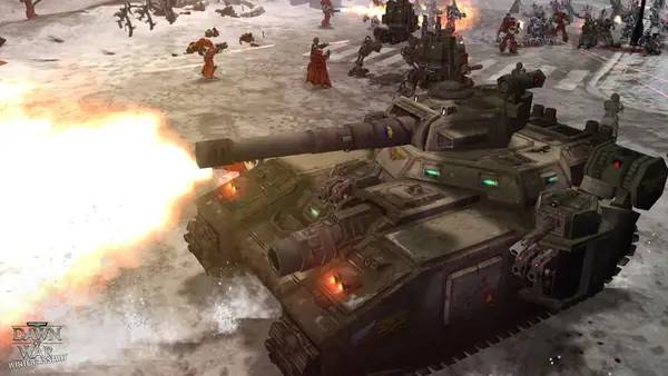 Интерфейс Warhammer 40,000 Dawn of War – Winter Assault во время прохождения