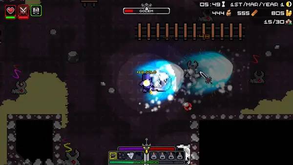 Интерфейс Warlight Bravestone во время прохождения