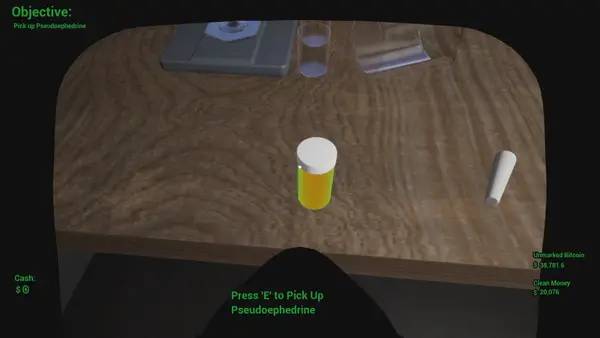 Интерфейс We Need To Cook - Drug Empire Simulator во время прохождения