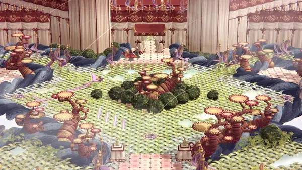 Интерфейс Weaving Tides во время прохождения