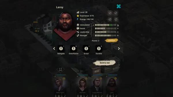 Интерфейс Welcome to Goodland во время прохождения