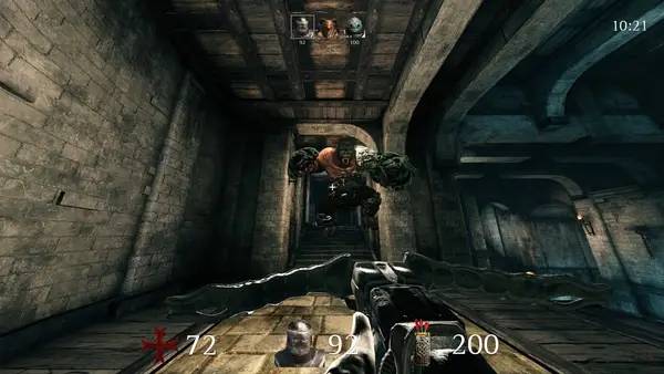 Интерфейс Wickland во время прохождения