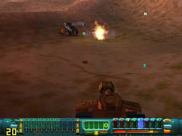 Интерфейс Wild Metal Country во время прохождения