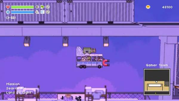 Интерфейс Wildbus во время прохождения