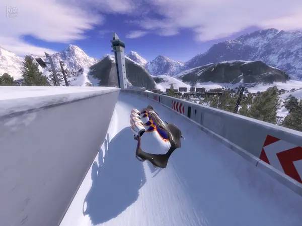 Интерфейс Winter Challenge 2006 во время прохождения