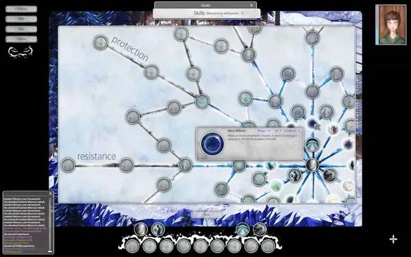 Интерфейс Winter Voices во время прохождения