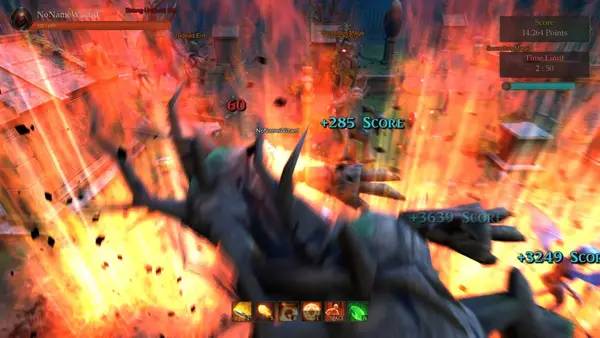 Интерфейс Wizardas во время прохождения